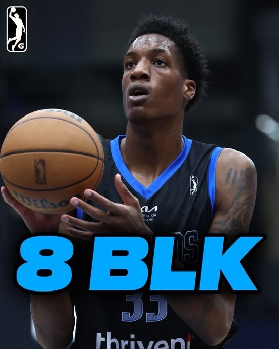 G联盟场均3.1帽！Scotto：独行侠与2.26米中锋夏普达成一份协议